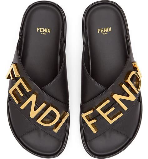 fendi pool slides|fendi slides nordstrom.